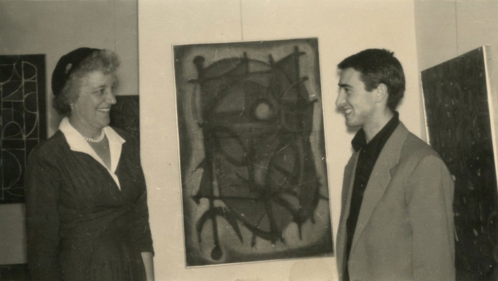 1958 la prima mostra personale