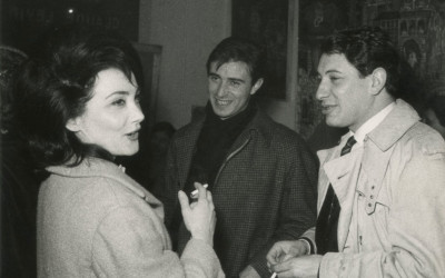 Parigi, 1961 con Ninì Santoro
