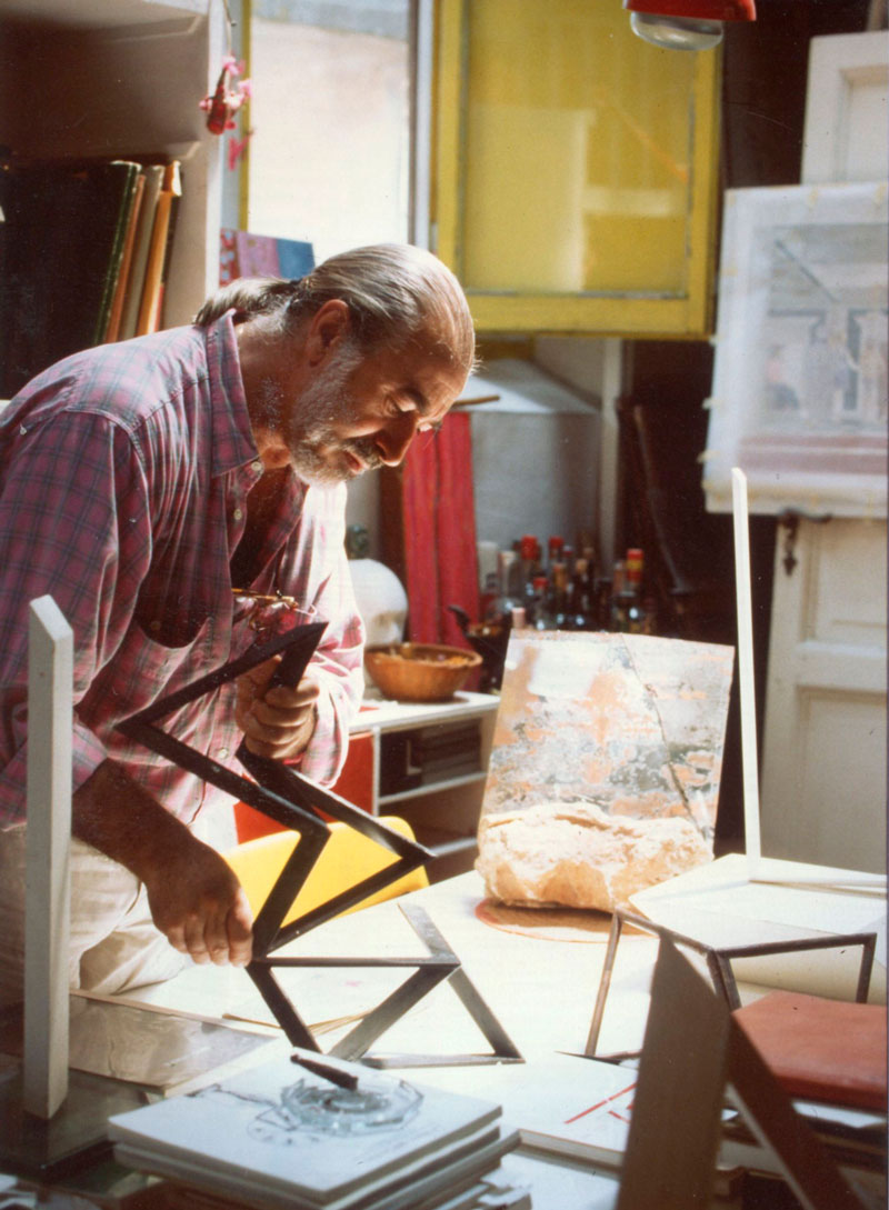 1993 nella casa-studio al Labaro