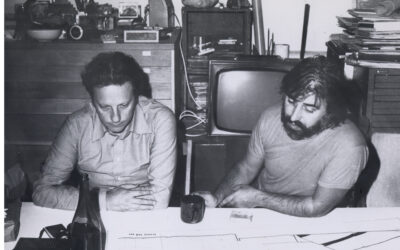 1975 Casa-studio al Labaro (Roma) con Enrico Crispolti