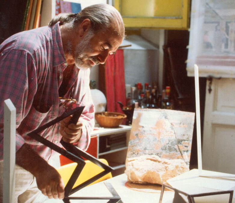 1993 nella casa-studio al Labaro